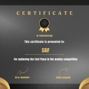 Purple Pink Gold Geometric Appreciation Certificate (2)